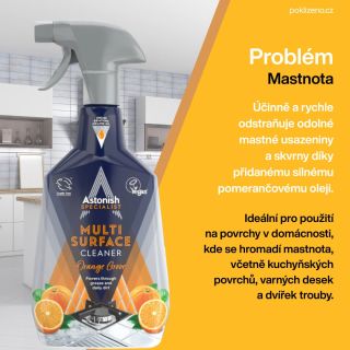 ✨ Novinka v úklidu! ✨ Představujeme vám perfektního pomocníka pro lesklý a svěží domov – Astonish Specializovaný...