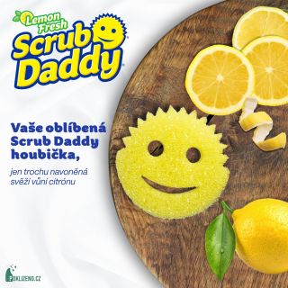 🍋💛 Uklízení, které tě nakopne citronovou energií! Scrub Daddy Lemon Fresh promění každé čištění v radost: – FlexTexture®...